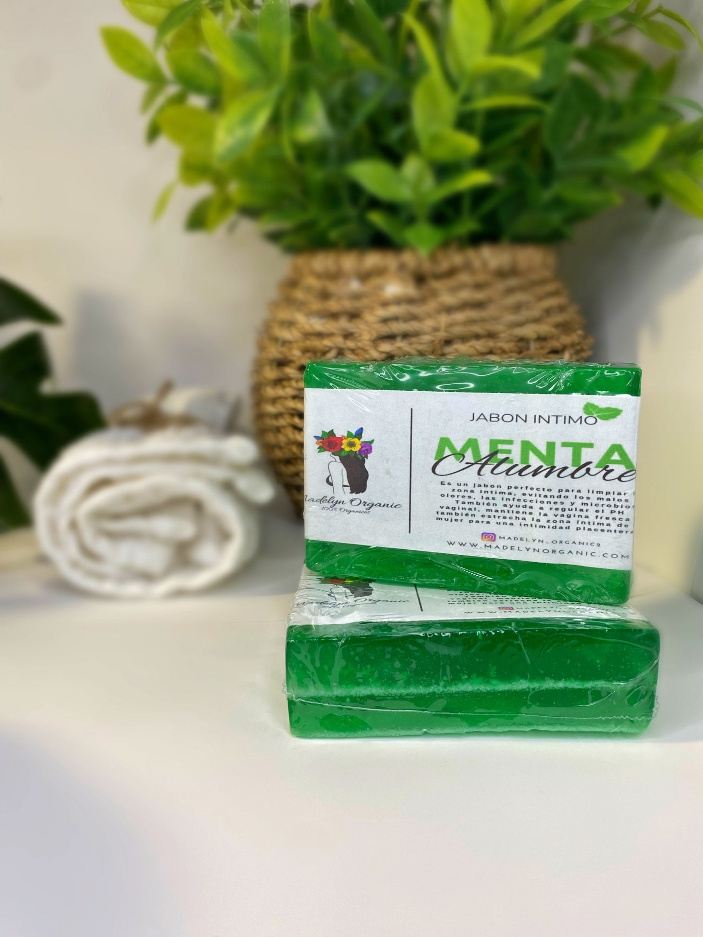Jabon Intimo de Menta Y Alumbre